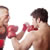 Boxing exercise demonstration