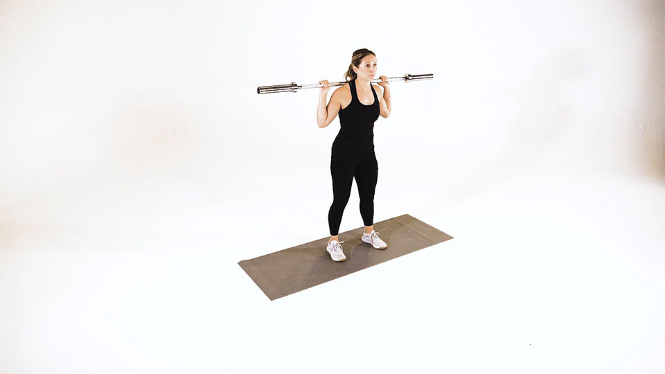 Barbell Side Bend exercise