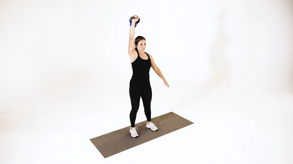 Kettlebell One-Arm Push Press