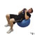 Medicine Ball Sit Up on Exercise Ball exercise demonstration