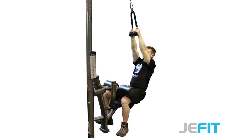 Cable Grip Lat Pulldown (Narrow Grip)