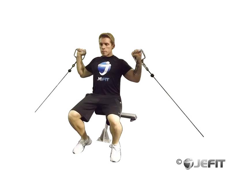 Cable Shoulder Press