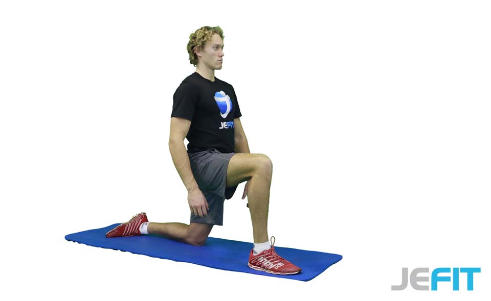 Kneeling Hip Flexor exercise