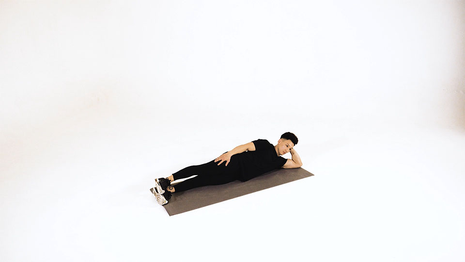 Side-Lying Quadricep Stretch