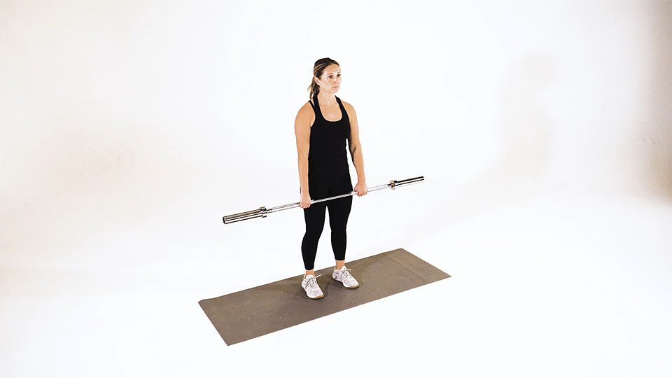 Barbell Shrug exercise