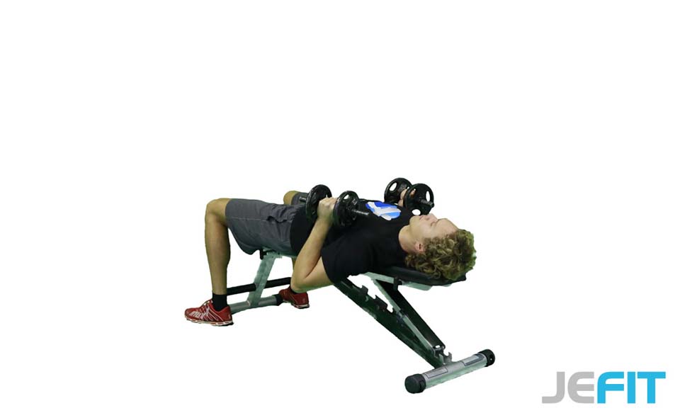 Dumbbell Rotational Bench Press