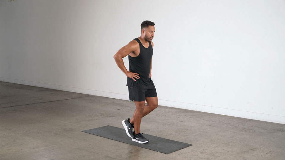 Bodyweight Single-Leg Calf Raise