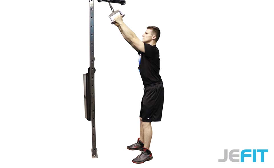 Cable V-Bar Row exercise