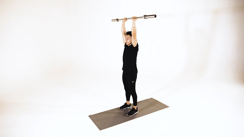 Barbell Tricep Extension exercise